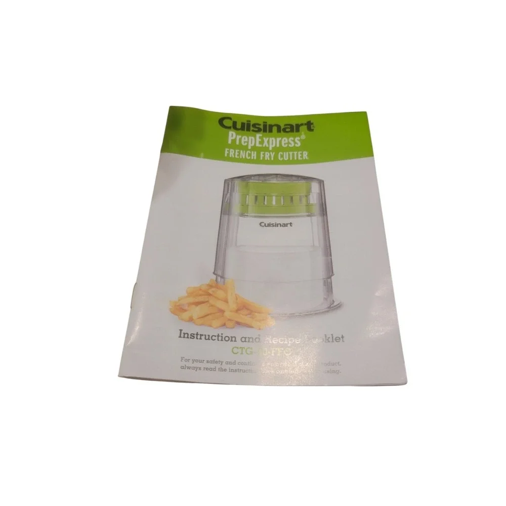 Cuisinart PrepExpress French Fry Cutter, CTG-00-FFC2 **missing‎ larger cutter*